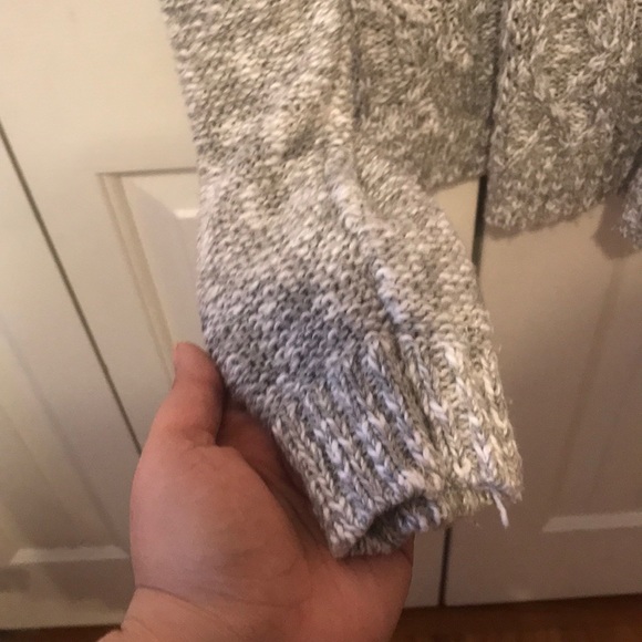 Grey Cable Knit Sweater - Picture 6 of 6